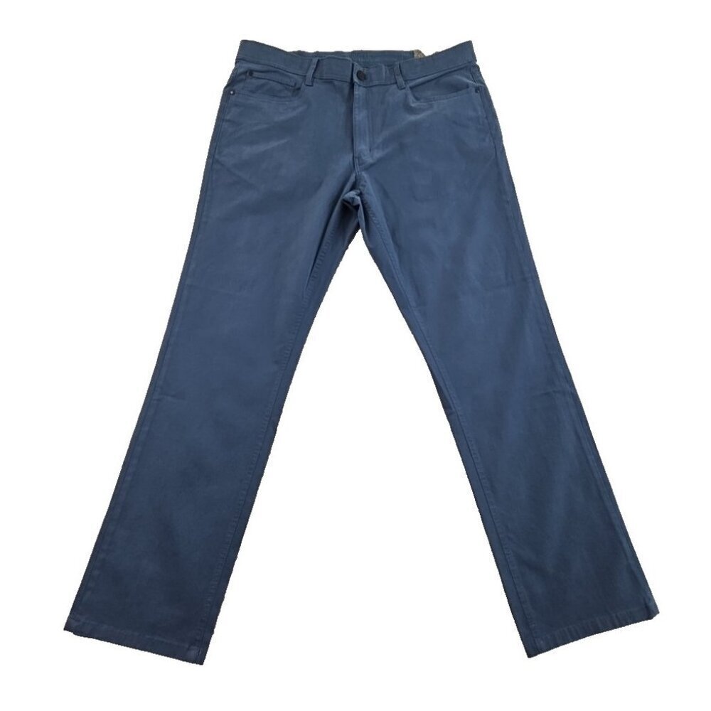 NEW Copper & Oak Men's 36x32‎ Momentum Pants Slate Blue K5S817 MSRP $65